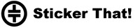 Sticker That Logo